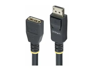 StarTech 10ft (3m) DisplayPort 1.4 Extension Cable, DP 1.4, 8K 60Hz - miniature 5