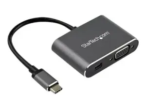 StarTech .com CDP2MDPVGA Adaptateur multiport USB-C vers Mini DisplayPort ou VGA - miniature 4