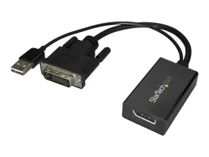 StarTech Adaptateur DVI vers DisplayPort avec alimentation USB - miniature 2