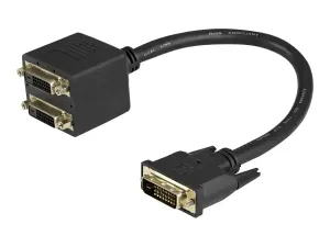 StarTech .com Câble Répartiteur en Y DVI-D vers 2x DVI-D 30 cm - miniature 3