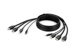 Belkin Secure KVM Combo Cable - miniature 1