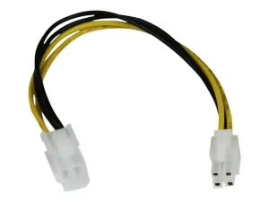 StarTech .com Câble d'extension d'alimentation processeur P4 4 broches ATX12V 20 cm -M/F - miniature 3