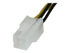 StarTech .com Câble d'extension d'alimentation processeur P4 4 broches ATX12V 20 cm -M/F - miniature 5