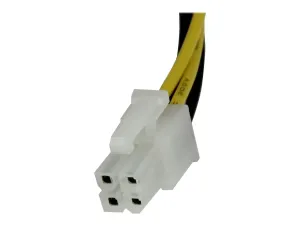 StarTech .com Câble d'extension d'alimentation processeur P4 4 broches ATX12V 20 cm -M/F - miniature 4