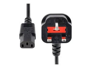 StarTech .com Câble d'Alimentation pour PC UK, BS 1363 à C13, 18AWG - miniature 3