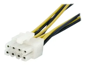 StarTech .com Adaptateur d’alimentation EPS 15 cm 4 broches vers 8 broches avec LP4 - miniature 3