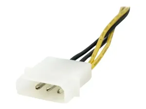 StarTech .com Adaptateur d’alimentation EPS 15 cm 4 broches vers 8 broches avec LP4 - miniature 2