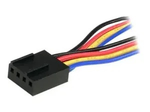 StarTech .com Câble répartiteur en Y pour ventilateurs 4 broches de 31 cm - miniature 4