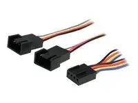 StarTech .com Câble répartiteur en Y pour ventilateurs 4 broches de 31 cm - miniature 2