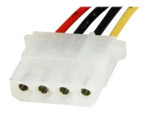 StarTech .com Câble adaptateur d'alimentation interne SATA vers LP4 (4 broches) 30 cm - miniature 5