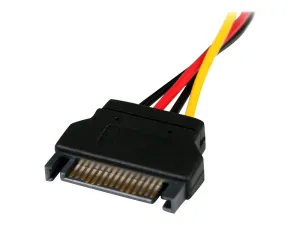 StarTech .com Cable adaptateur d'alimentation SATA 15 cm vers LP4 - miniature 5