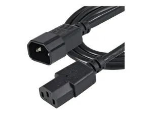 StarTech .com Câble / Cordon d'extension d'alimentation standard C13 vers C14 de 1m - miniature 3