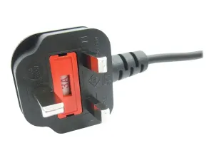 StarTech .com Cordon d'alimentation en trèfle BS1363 vers IEC 320 C5 2m pour PC portable - miniature 3