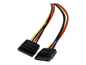 StarTech .com Câble d'Alimentation Adaptateur en Y Molex vers Double SATA - miniature 3
