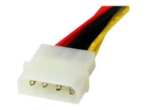 StarTech .com Câble d'Alimentation Adaptateur en Y Molex vers Double SATA - miniature 2