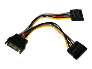 StarTech .com Adaptateur de câble répartiteur d'alimentation en Y SATA 15 cm - miniature 5