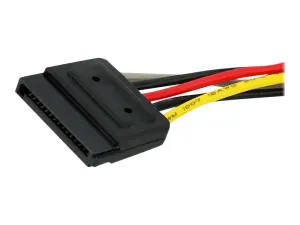 StarTech .com Adaptateur de câble répartiteur d'alimentation en Y SATA 15 cm - miniature 3