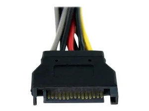 StarTech .com Adaptateur de câble répartiteur d'alimentation en Y SATA 15 cm - miniature 2