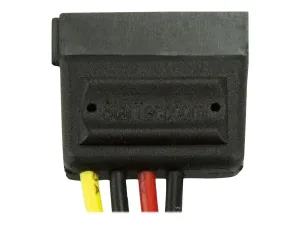 StarTech .com Câble adaptateur d'alimentation LP4 vers SATA de 15 cm - miniature 3