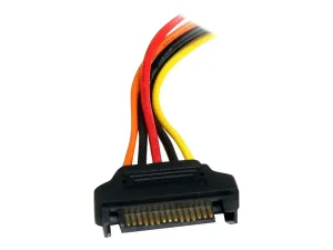 StarTech .com Câble d'extension d'alimentation SATA 15 broches 20 cm - miniature 3