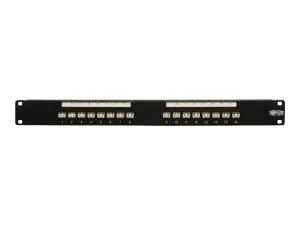 Eaton Tripp Lite Series 16-Port Fiber Patch Panel 62.5/125 or 50/125 LC/LC 1URM - miniature 3