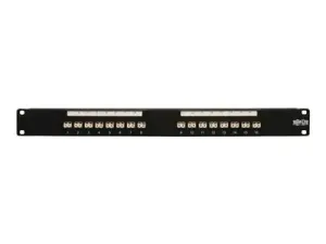 Eaton Tripp Lite Series 16-Port Fiber Patch Panel 62.5/125 or 50/125 LC/LC 1URM - miniature 2
