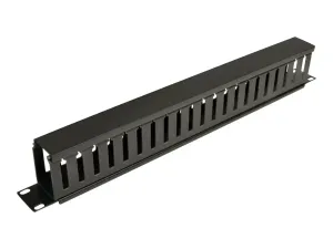 Eaton Tripp Lite Series Rack Enclosure Horizontal Cable Manager (finger duct) 1URM - miniature 1