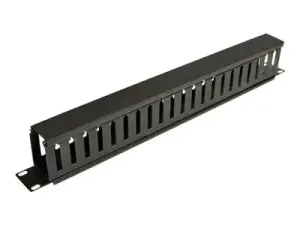 Eaton Tripp Lite Series Rack Enclosure Horizontal Cable Manager (finger duct) 1URM - miniature 3