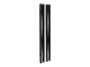 Eaton Tripp Lite Series Rack Enclosure Cabinet 6ft VRT Cable Manager Dbl Finger Duct - miniature 4