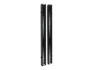 Eaton Tripp Lite Series Rack Enclosure Cabinet 6ft VRT Cable Manager Dbl Finger Duct - miniature 5