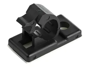 StarTech .com 100 Pinces Attache Câbles Adhésives Noir, Organiseur Câbles Réseau/Ethernet/Bureau/Ordinateur, Range Câbles Bureau Autocollant, Pince Nylon Autocollante Ignifugée UL/94V-2 (CBMCC1) - miniature 2