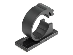 StarTech .com 100 Pinces Attache Câbles Adhésives Noir, Organiseur Câbles Réseau/Ethernet/Bureau/Ordinateur, Range Câbles Bureau Autocollant, Pince Nylon Autocollante Ignifugée UL/94V-2 (CBMCC3) - miniature 2