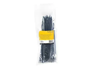 StarTech .com Colliers de Serrage 25 cm Noirs 100pcs - miniature 1
