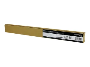 StarTech .com Panneau Gestion de Câbles Horizontal pour Racks de Serveurs 1U - miniature 1