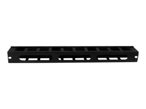 StarTech .com Panneau / Goulotte de gestion de câbles horizontal 1U pour rack de serveur - miniature 3