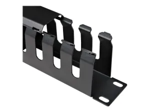 StarTech .com Panneau / Goulotte de gestion de câbles horizontal 1U pour rack de serveur - miniature 4