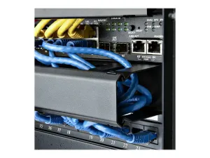 StarTech .com Panneau / Goulotte de gestion de câbles horizontal 1U pour rack de serveur - miniature 2