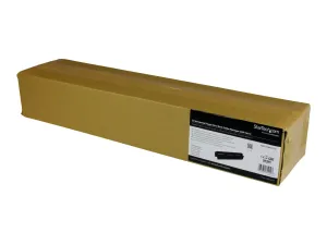 StarTech .com Panneau / Goulotte de gestion de câbles horizontal 2U pour rack de serveur