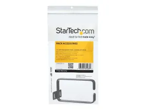 StarTech .com Anneau Métallique Gestion de Câbles Vertical pour Racks de Serveur 1U - miniature 3