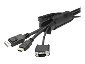 StarTech .com Gaine spirale range-câble en noir - miniature 2