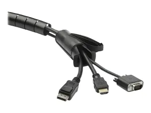 StarTech .com Gaine spirale range-câble en noir - miniature 3