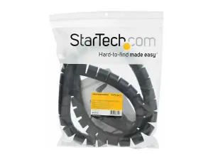 StarTech .com Gaine spirale range-câble en noir - miniature 2