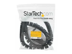 StarTech .com Gaine spirale range-câble en noir - miniature 5