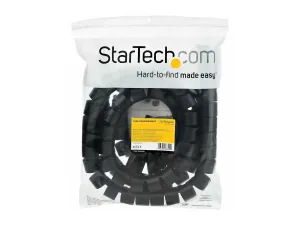 StarTech .com Gaine spirale range-câble en noir - miniature 3