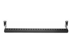 StarTech .com 1U Rack Mountable Cable Lacing Bar w/Adjustable Depth, Cable Support Guide For Organized 19" Racks/Cabinets, Horizontal Cable Guide For Patch Panels/Switches/PDUs - miniature 2