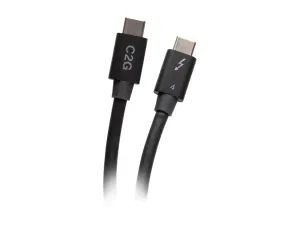 C2G 2.5ft Thunderbolt 4 USB C Cable - miniature 1