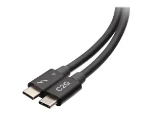 C2G 1.5ft Thunderbolt 4 USB C Cable - miniature 1