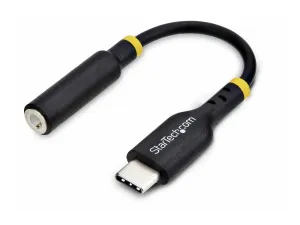 StarTech .com USB-C Audio Adapter to 3.5mm TRRS Jack, Headphone Aux Dongle - miniature 2