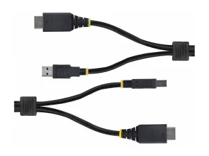 StarTech .com 6ft (1.8m) HDMI and USB 5Gbps KVM Cable - miniature 4