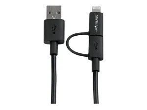 StarTech .com Câble Lightning 8 broches ou Micro USB vers USB de 1 m - miniature 5
